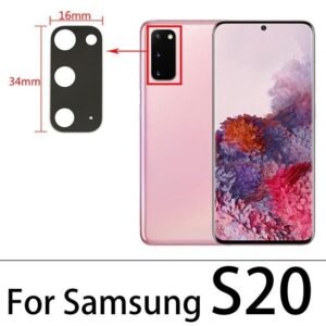 5X Lot For Samsung Galaxy S20 Camera Glass Lens Replacement