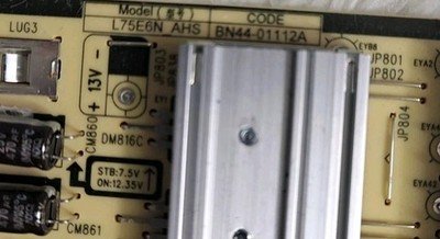 POWER SUPPLY BOARD PSU SAMSUNG UE75AU9000 UE75AU8000 TV BN44-01112A - Image 2