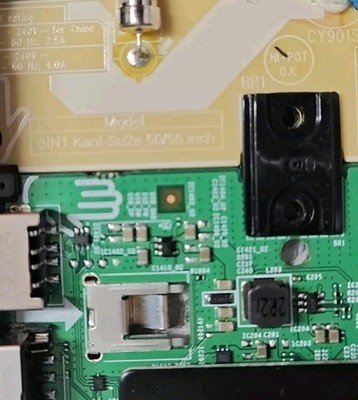 SAMSUNG UE50AU7100K MAIN AV BOARD & POWER SUPPLY BN96-53076L , BN94-00054B - Image 3