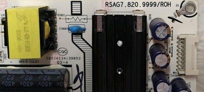 POWER BOARD FOR HISENSE 65A6BGTUK 65A6GTUK 65" TV RSAG7.820.9999/ROH - Image 2