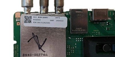 SAMSUNG BN94-18385V BN41-03215A MAIN BOARD FOR SAMSUNG QE50Q80DAT - Image 2