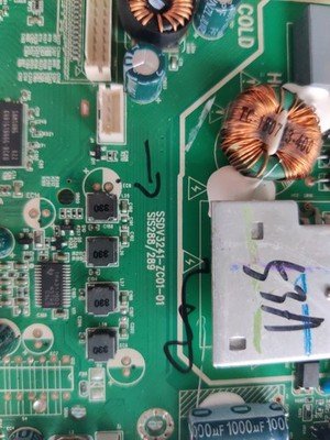 MAIN AV BOARD SSDV3241-ZC01-01 SIS288/289 - Image 2