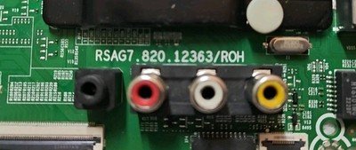 MAIN BOARD RSAG7.820.12363/ROH FOR 43" HISENSE 43A6BGTUK TV - Image 2
