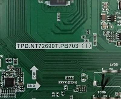 MAIN BOARD TPD.NT72690T.PB703 (T) FOR HISENSE 40A4NTUK 40E4NTUK SMART 40" TV LED - Image 2