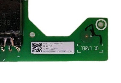 MAIN BOARD RSAG7.820.12363/ROH FOR 43" HISENSE 43A6BGTUK TV - Image 3