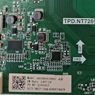 MAIN BOARD TPD.NT72690T.PB703 (T) FOR HISENSE 40A4NTUK 40E4NTUK SMART 40" TV LED - Image 3