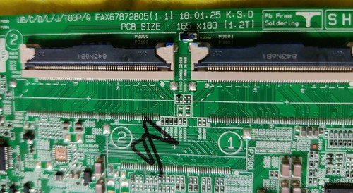 MAIN BOARD EAX67872805(1.1) EBT65339503 FOR 55UH6200PLA - Image 2