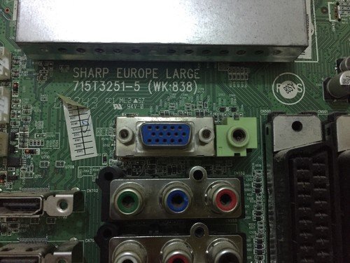 MAIN AV BOARD 715T3251-5 - SHARP LC-32SB25E TV - Image 2