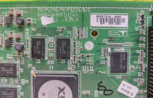 MAIN BOARD EAX64349207(1.4) FOR LG TV - Image 2