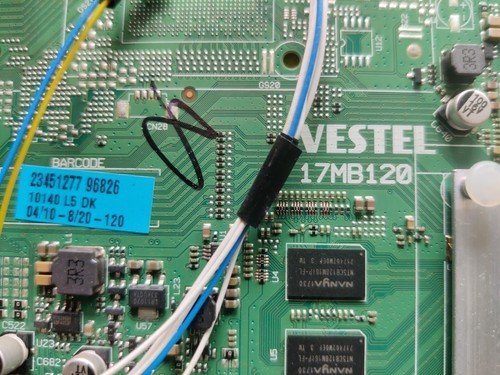 MAIN BOARD 17MB120 23461278 FOR 49" TOSHIBA 49U5766DB - Image 2