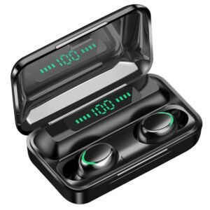 Wireless Bluetooth Earphone With Battery Led Power Bank 5.0 Earbuds 2 In 1 In UK