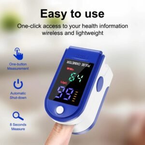 Heart Rate Monitor Oximeter Blood Oxygen SpO2 Finger Pulse Saturation Meter UK