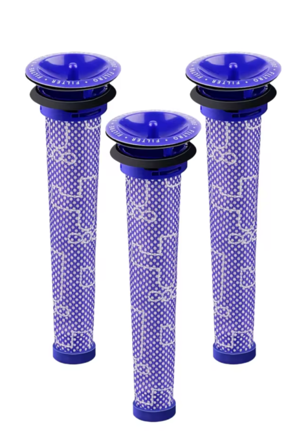 3 Pack For Dyson V6 V7 V8 DC58 DC59 Washable Pre Motor Filter Animal Vacuum UK