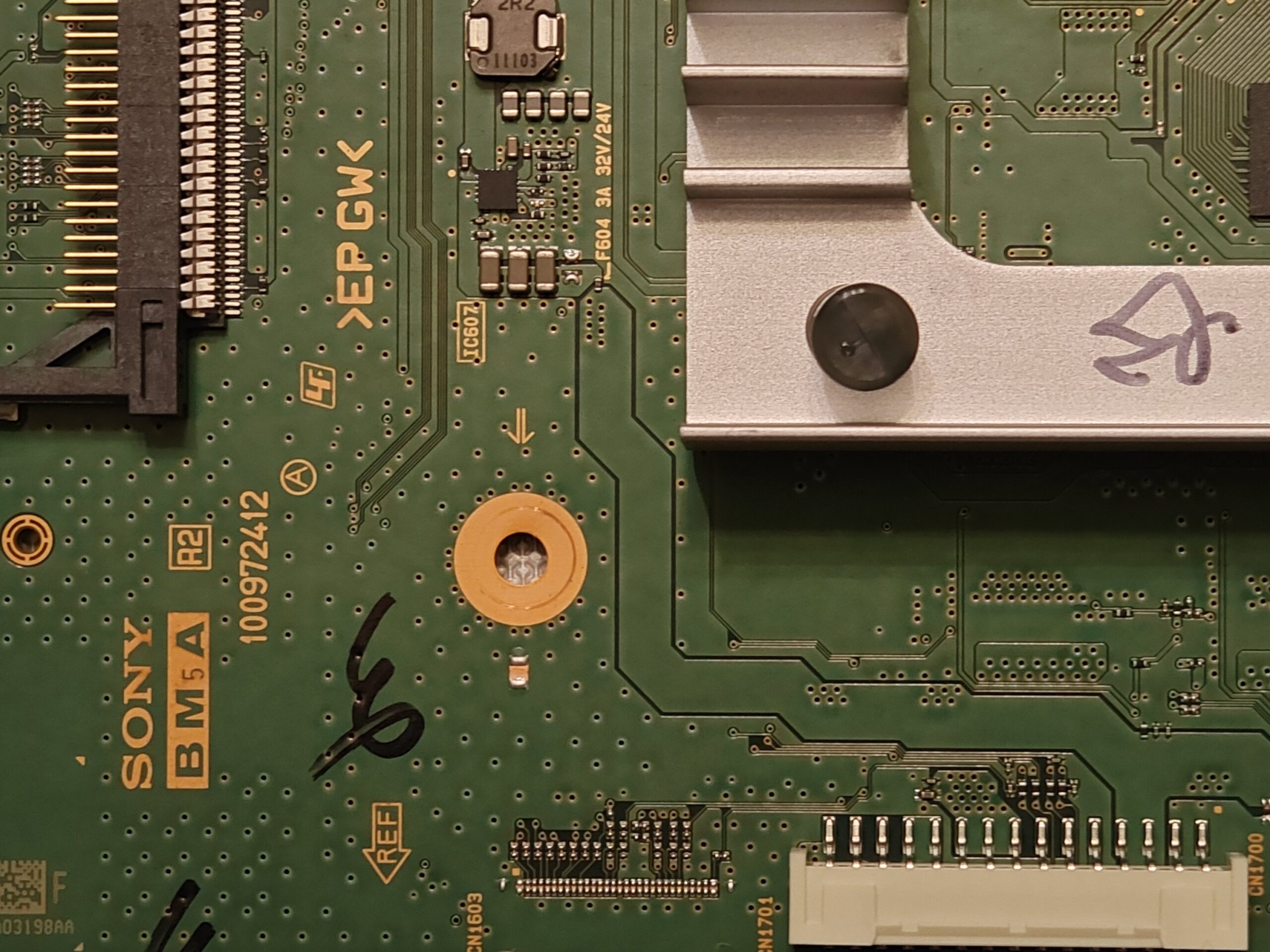 100972412 Main Board For Sony KD-75X81K - Image 3